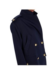 CABAN TECH MARIN BLACK NAVY BOUTON DORE CP007 6388 H88 Strasbourg créateur Concept Store vêtement mode shop zoom
