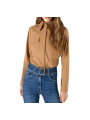 CHEMISE COTON STRETCH CAMEL DAINO CA174 6391 A16 Elisabetta Franchi Strasbourg vêtement boutique mode shop concept store style