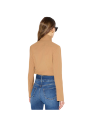 CHEMISE COTON STRETCH CAMEL DAINO CA174 6391 A16 Elisabetta Franchi Strasbourg vêtement boutique mode shop concept store dos