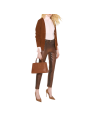 CHEMISIER COTON ROSE COL NOUED CA162 6391 FL2 Elisabetta Franchi Strasbourg vêtement boutique mode shop concept store look