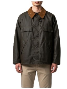 BLOUSON TRANSPORT BRUN RUSTIC MWX 2569 BR91 BARBOUR HOMME VESTE BOUTIQUE STRASBOURG SHOP front