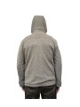 VESTE COL OFF CAPUCHE AMOVIBLE FLANELLE GREIGE CHINE B0 15120 1210 8013 BALDESSARINI homme boutique Strasbourg vêtement mode do