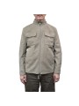 VESTE COL OFF CAPUCHE AMOVIBLE FLANELLE GREIGE CHINE B0 15120 1210 8013 BALDESSARINI homme boutique Strasbourg vêtement mode fa