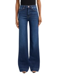 JEANS MODERN DOJO LARGE REVER BAS DENIM BRUT DELAVE BLUE WIBE 7U330A91 Denim Strasbourg profil