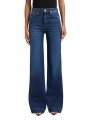 JEANS MODERN DOJO LARGE REVER BAS DENIM BRUT DELAVE BLUE WIBE 7U330A91 Denim Strasbourg profil