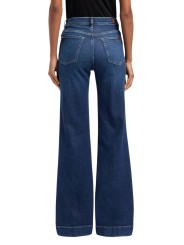 JEANS MODERN DOJO LARGE REVER BAS DENIM BRUT DELAVE BLUE WIBE 7U330A91 Denim Strasbourg profil