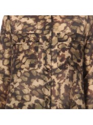 Chemise print camouflage beige choco vert Mason's Femme 4GC34013 MB12S3 594 boutique Strasbourg vêtement mode concept store d