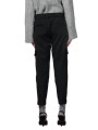Pantalon cargo Jogger laine froide noir Mason's femme 4PNT3C3210 MTE174 014 boutique Strasbourg vêtement mode concept store dos