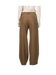 Pantalon jersey droit New York Studio taupe Mason's Femme 4PNT6R960 JERT404 051 boutique Strasbourg vêtement mode shop 2