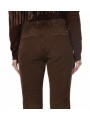 Pantalon flair mille raie velours choco Mason's Femme 4PNTD3R842 VB151 M315 boutique Strasbourg vêtement mode shop détail