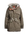 Doudoune parka taupe capuche laine greige Naruse Parajumpers PJS Femme PWJKBI32 B070 boutique vêtement mode store shop