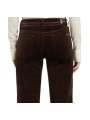 Jeans Leggy Bootcut velours chocolat velvet brown 7 For All Mankind femme 7U4X1F35 Seven boutique Strasbourg vêtement mode dos