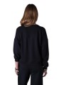 SWEAT OVERSIZE JERSEY PIMA ADELE NOIR ANONYME FEMME Strasbourg Concept store dos