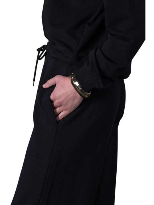PANTALON JOGGING JERSEY PIMA NORA NOIR ANONYME FEMME Strasbourg Concept Store côté