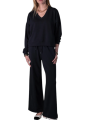 PANTALON JOGGING JERSEY PIMA NORA NOIR ANONYME FEMME Strasbourg Concept Store focus