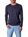 TSHIRT ARTHUR W ABYSSE BLEU MANCHES LONGUES COL ROND ANONYME HOMME Strasbourg Concept store FOCUS