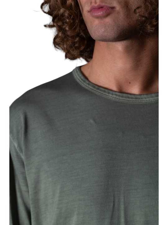 TSHIRT ARTHUR W KAKI MANCHES LONGUES COL ROND ANONYME HOMME Strasbourg Concept Store col rond