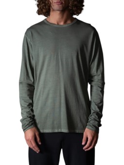 TSHIRT ARTHUR W KAKI MANCHES LONGUES COL ROND ANONYME HOMME Strasbourg Concept Store focus