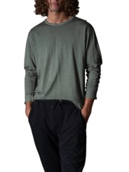 TSHIRT ARTHUR W KAKI MANCHES LONGUES COL ROND ANONYME HOMME Strasbourg Concept Store focus 1