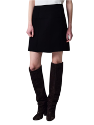 Jupe courte navy drap de laine Paul Smith Femme W1R 322S W11306 49 boutique Strasbourg vêtement mode style shop store front