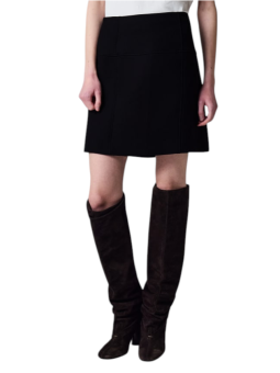 Jupe courte navy drap de laine Paul Smith Femme W1R 322S W11306 49 boutique Strasbourg vêtement mode style shop store front