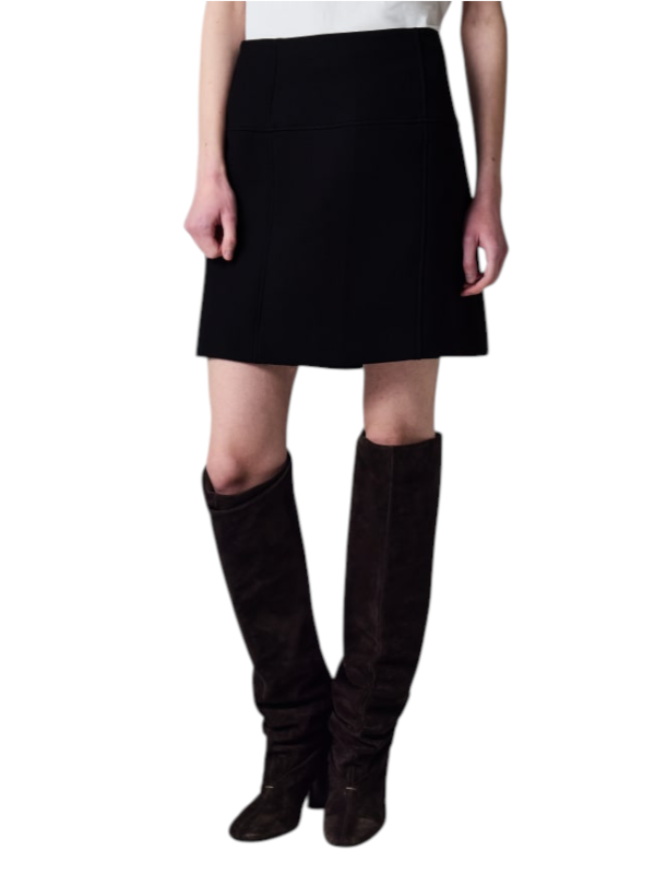 Jupe courte navy drap de laine Paul Smith Femme W1R 322S W11306 49 boutique Strasbourg vêtement mode style shop store front