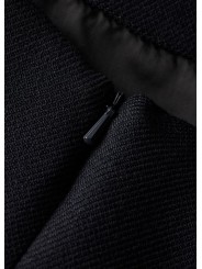 Jupe courte navy drap de laine Paul Smith Femme W1R 322S W11306 49 boutique Strasbourg vêtement mode style shop store détail2