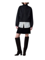 Jupe courte navy drap de laine Paul Smith Femme W1R 322S W11306 49 boutique Strasbourg vêtement mode style shop store style