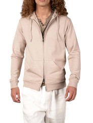 GILET CAPUCHE ZIPE KIM JERSEY PIMA DUNE ANONYM HOMME Strasbourg Concept Store face 1