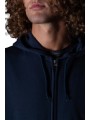 GILET CAPUCHE ZIPE KIM JERSEY PIMA MARINE ANONYME HOMME Strasbourg Concept Store col