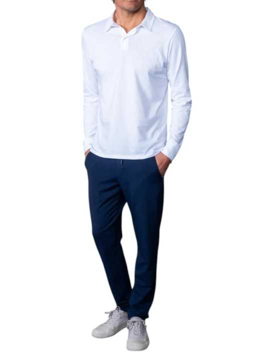 PANTALON ANTONIN JOGGING JERSEY PIMA MARINE ANONYME HOMME Strasbourg Concept Store face1