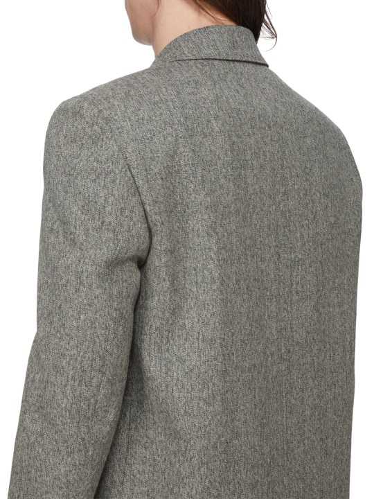 VESTE COSTUME CHINE NOIR VERT CLAIR CONCORDIAN JKT RU02F 4721 WBI 79 RICK OWENS homme boutique Strasbourg vêtement shop store dd