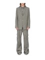 VESTE COSTUME CHINE NOIR VERT CLAIR CONCORDIAN JKT RU02F 4721 WBI 79 RICK OWENS homme boutique Strasbourg vêtement shop store lo