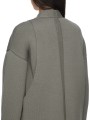 Gilet long bicolor Dust Naturel écru intérieur Cyclops Coat Rick Owens femme RP02F 5600 KWVD 3421 boutique Strasbourg vêtement 3