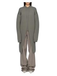 Gilet long bicolor Dust Naturel écru intérieur Cyclops Coat Rick Owens femme RP02F 5600 KWVD 3421 boutique Strasbourg vêtement 5