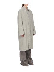 MANTEAU DROIT DARK PEARL BUTTONED BRAD COAT ALPAGA RU02F 4970 WPA 48 RICK OWENS homme boutique Strasbourg vêtement