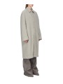 MANTEAU DROIT DARK PEARL BUTTONED BRAD COAT ALPAGA RU02F 4970 WPA 48 RICK OWENS homme boutique Strasbourg vêtement