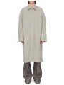 MANTEAU DROIT DARK PEARL BUTTONED BRAD COAT ALPAGA RU02F 4970 WPA 48 RICK OWENS homme boutique Strasbourg vêtement