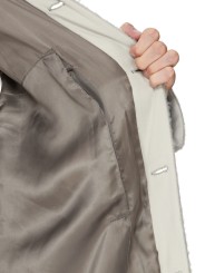 MANTEAU DROIT DARK PEARL BUTTONED BRAD COAT ALPAGA RU02F 4970 WPA 48 RICK OWENS homme boutique Strasbourg vêtement int