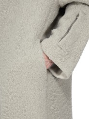 MANTEAU DROIT DARK PEARL BUTTONED BRAD COAT ALPAGA RU02F 4970 WPA 48 RICK OWENS homme boutique Strasbourg vêtement manche