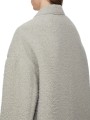 MANTEAU DROIT DARK PEARL BUTTONED BRAD COAT ALPAGA RU02F 4970 WPA 48 RICK OWENS homme boutique Strasbourg vêtement zoom d