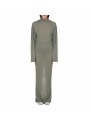 Robe longue maille fine capuche Dust Hooded Dress Rick Owens Femme RP02F 5649 M 34 boutique vêtement Strasbourg France store F