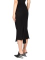JUPE LONGUE NOIR MAILLE GODET CALF SKIRT RP02F 5677 ML 09 RICK OWENS FEMME boutique vêtement store shop online DOS