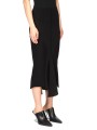 JUPE LONGUE NOIR MAILLE GODET CALF SKIRT RP02F 5677 ML 09 RICK OWENS FEMME boutique vêtement store shop online PROF