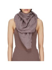CHECH FOLLO MEGA 140 200 SOIE CACHEMIRE GRAPE RP02F 5460 SCAR 86 RICK OWENS boutique Strasbourg écharpe front