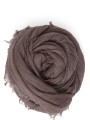 CHECH FOLLO MEGA 140 200 SOIE CACHEMIRE GRAPE RP02F 5460 SCAR 86 RICK OWENS boutique Strasbourg écharpe détail