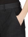 BERMUDA CUIR NOIR WORK SHORT RP02F 5322 LBS 09 RICK OWENS FEMME Strasbourg d2