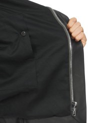 Blouson cuir noir Classic Byker agneau plongé RP02F 5708 LBK 09 Rick Owens Femme vêtement boutique Store shop online i