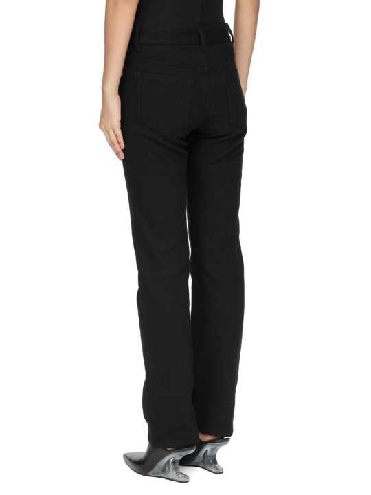 JEANS NOIR FLANELLE VDD PANTS RP02F 5326 FLM 09 RICK OWENS FEMME vêtement Strasbourg boutique store shoponline dos