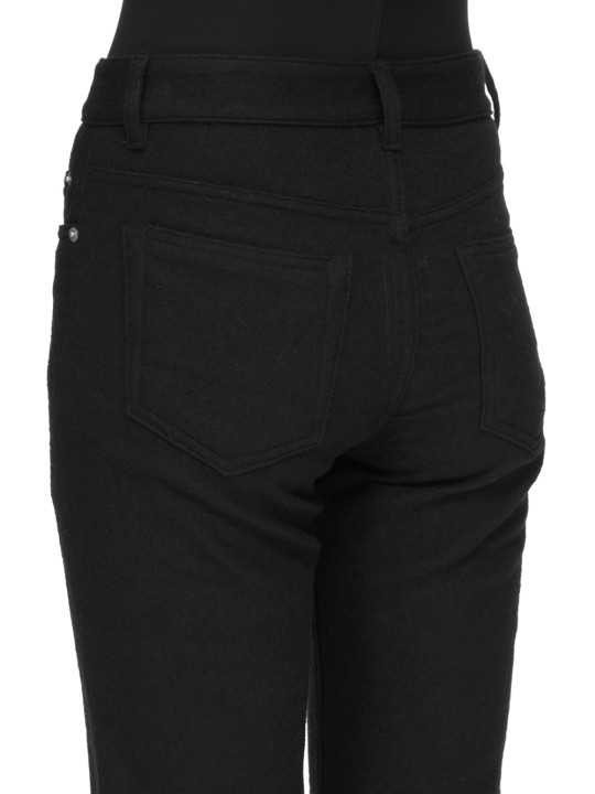 JEANS NOIR FLANELLE VDD PANTS RP02F 5326 FLM 09 RICK OWENS FEMME vêtement Strasbourg boutique store shoponline zo2